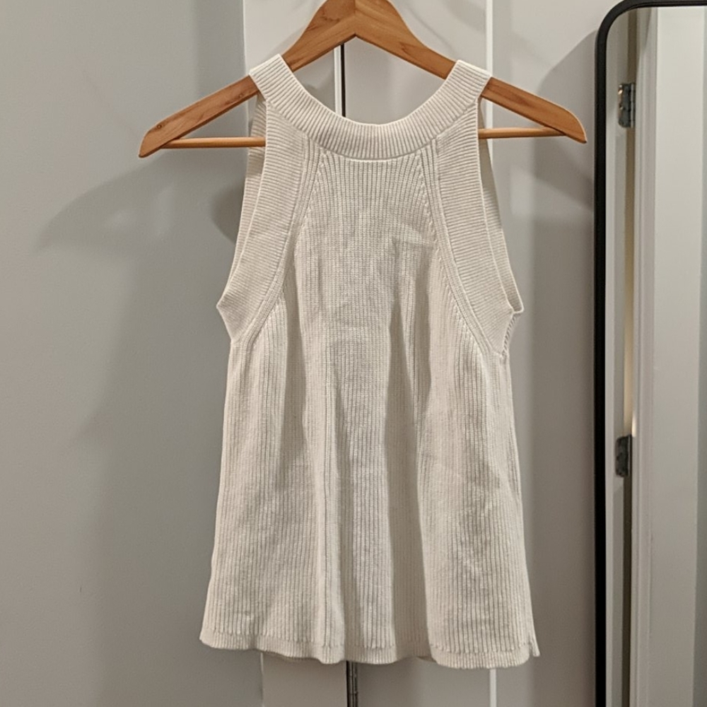 💚 ANN TAYLOR sleeveless knit top